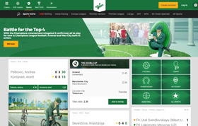 Mr Green homepage