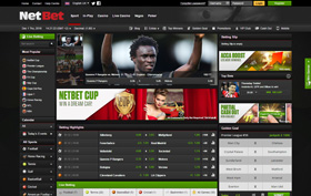 NetBet homepage